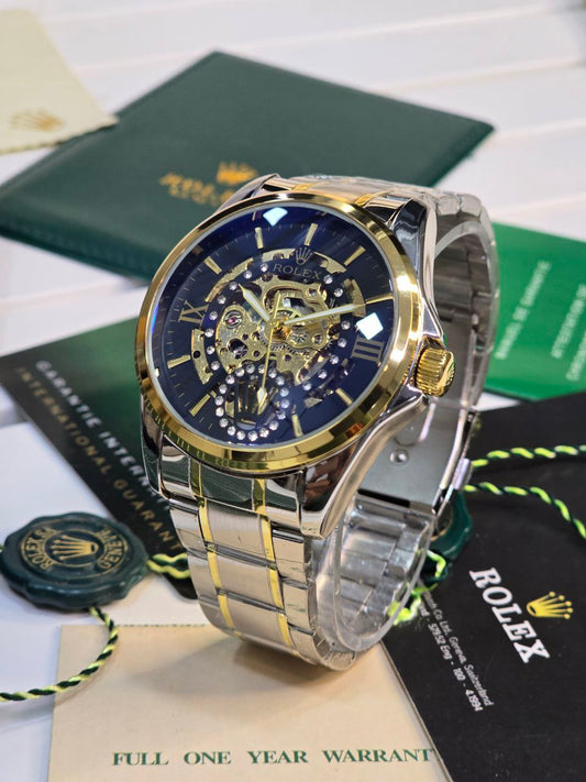 Rolex Skeleton Open Hearr